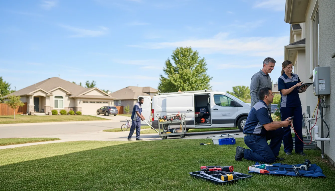 Tankless water heater service in Foxboro, MA